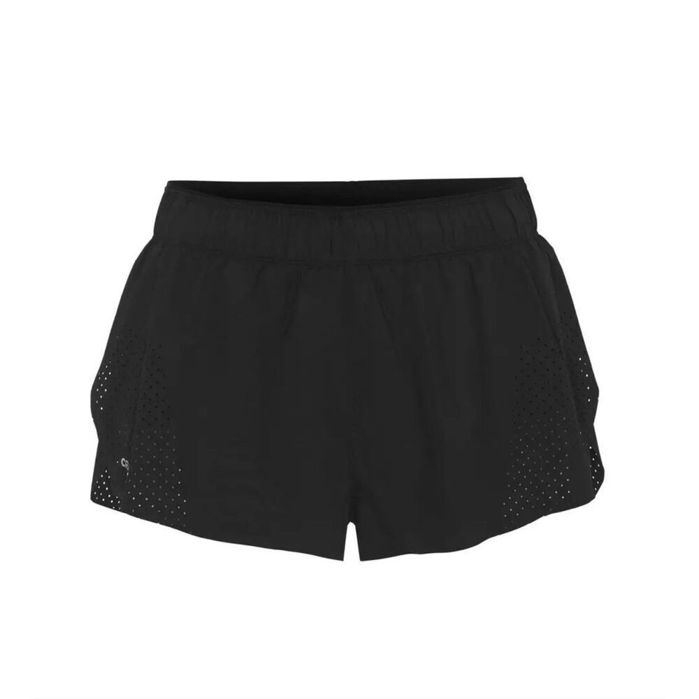 Craft Race Day Split Running Athletic Black Gym Shorts Women's Medium